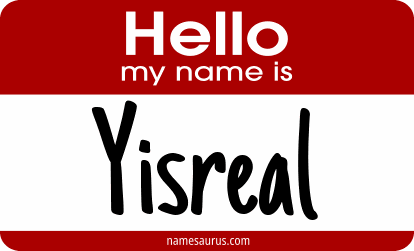 Hello my name is Yisreal png download