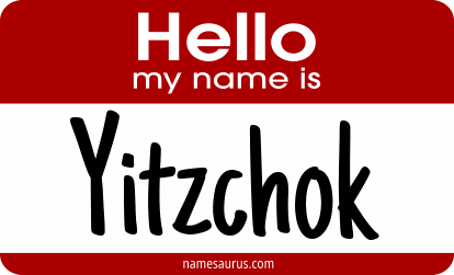 Hello my name is Yitzchok png download