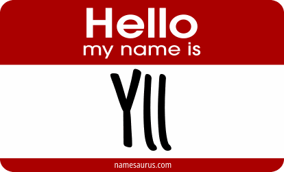 Hello my name is Yll png download