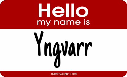 Hello my name is Yngvarr png download