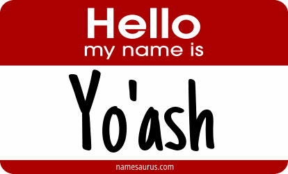 Hello my name is Yo'ash png download