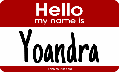 Hello my name is Yoandra png download