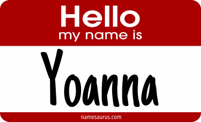 Hello my name is Yoanna png download