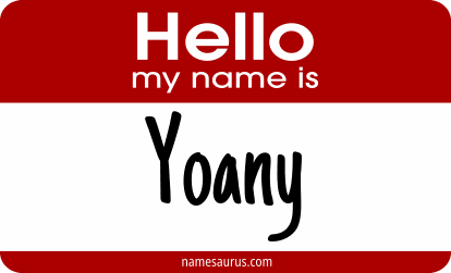 Hello my name is Yoany png download