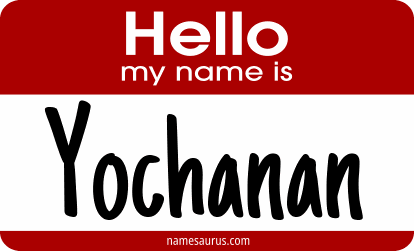 Hello my name is Yochanan png download