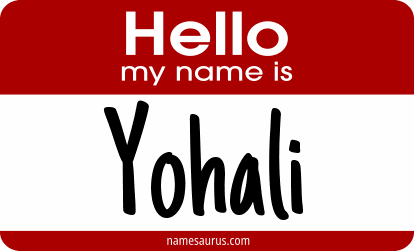 Hello my name is Yohali png download