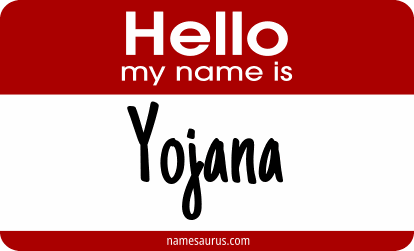 Hello my name is Yojana png download