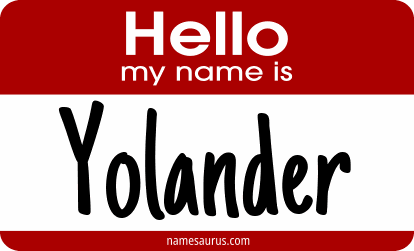 Hello my name is Yolander png download