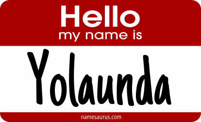 Hello my name is Yolaunda png download