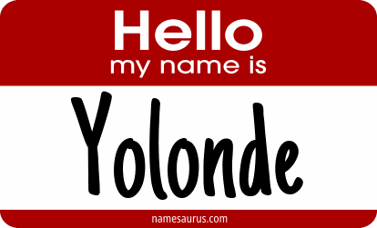 Hello my name is Yolonde png download