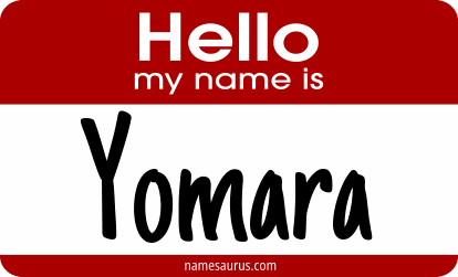 Hello my name is Yomara png download