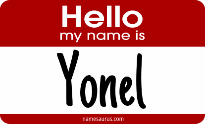Hello my name is Yonel png download