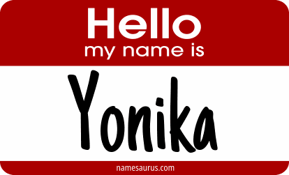 Hello my name is Yonika png download