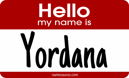 Hello my name is Yordana png download