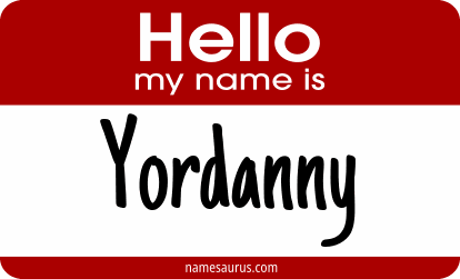 Hello my name is Yordanny png download