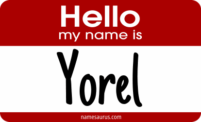 Hello my name is Yorel png download