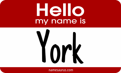 Hello my name is York png download