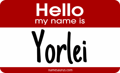 Hello my name is Yorlei png download