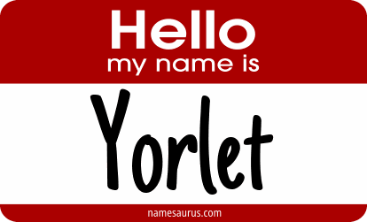 Hello my name is Yorlet png download