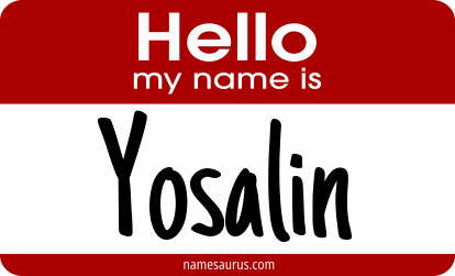 Hello my name is Yosalin png download