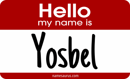 Hello my name is Yosbel png download