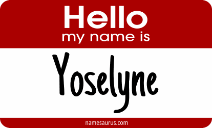 Hello my name is Yoselyne png download
