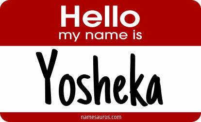 Hello my name is Yosheka png download