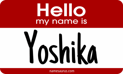 Hello my name is Yoshika png download