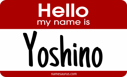 Hello my name is Yoshino png download