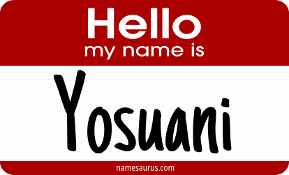 Hello my name is Yosuani png download