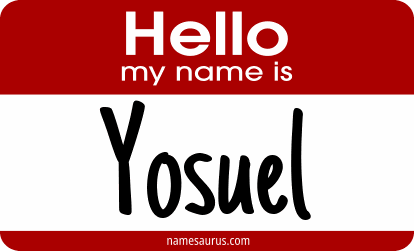 Hello my name is Yosuel png download