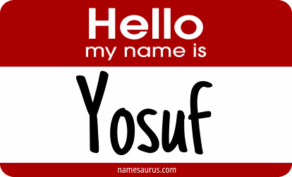 Hello my name is Yosuf png download
