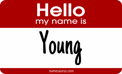 Hello my name is Young png download