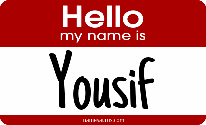 Hello my name is Yousif png download