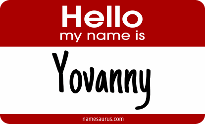 Hello my name is Yovanny png download