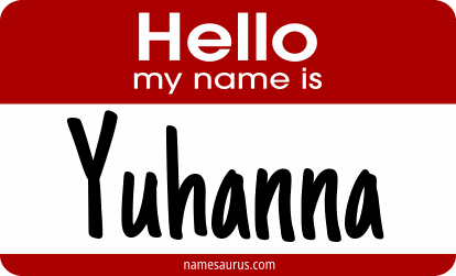 Hello my name is Yuhanna png download