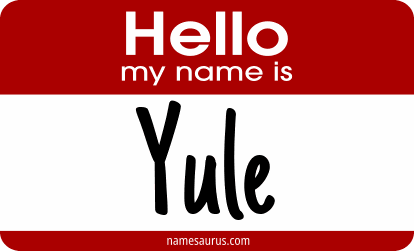 Hello my name is Yule png download