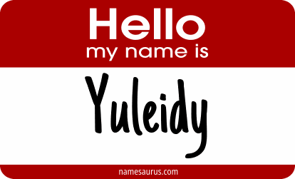 Hello my name is Yuleidy png download