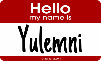 Hello my name is Yulemni png download