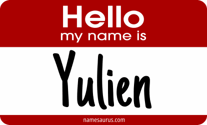 Hello my name is Yulien png download