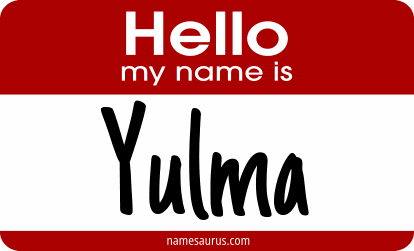 Hello my name is Yulma png download