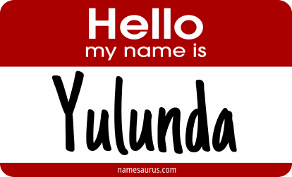 Hello my name is Yulunda png download