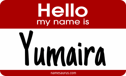 Hello my name is Yumaira png download