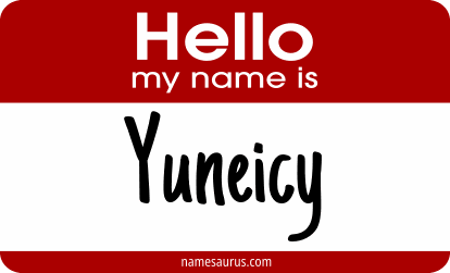 Hello my name is Yuneicy png download