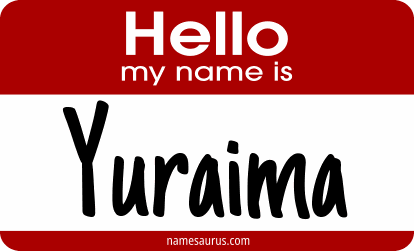 Hello my name is Yuraima png download