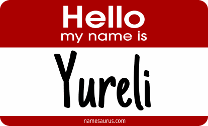 Hello my name is Yureli png download