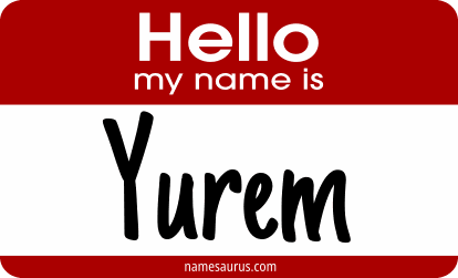 Hello my name is Yurem png download