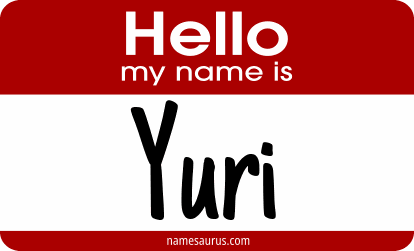Hello my name is Yuri png download
