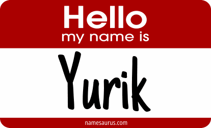 Hello my name is Yurik png download