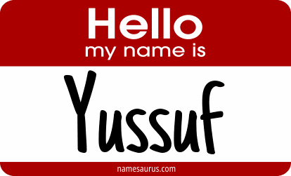 Hello my name is Yussuf png download